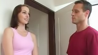 Pretty girl filled by big cock