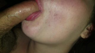 Sexy wife swallows my cock deethroat swallow we are taking requests