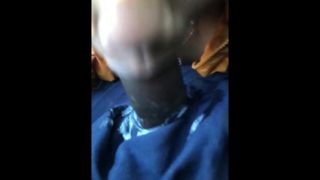 Sucking black dick while high