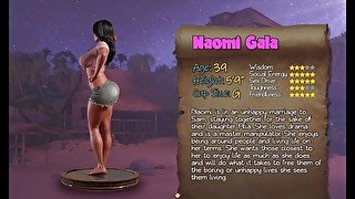 TREASURE OF NADIA 30 - HANDWRITING OF NAOMI WITH HER BODY, NAUGHTY MOD AND HER STORY