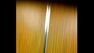 A guy locked out totally naked has to go in elevator to recover his clothes