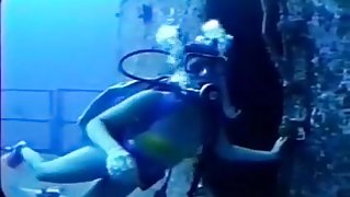 Wreck Scuba Diver In Bikini