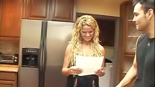 Hot blonde milf Tara Amorel sucks a cock before taking it in her snatch