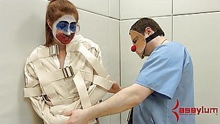 Rose Red turned into anal clown car and humiliated