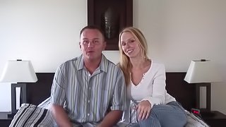 Hot wife records how her husband pounded another woman's pussy