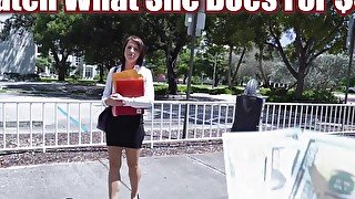 BANGBROS - We Picked Up This Powerful Career Woman On The Streets Of Miami And Offered Her Money For Sex
