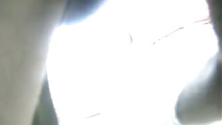 My upskirt voyeur clip of a beautiful slut