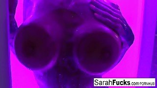 Artistic wet masturbation with bad ass tattooed MILF Sarah Jessie