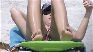 candid teen beach crotch shot voyeur 142, fat pussy