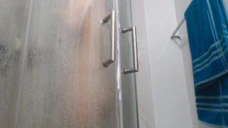 Hidden Camera shower!! caught masturbating