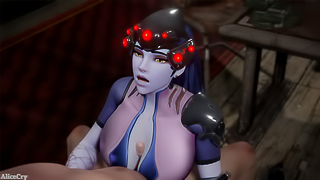 Widowmaker titfuck (Overwatch)