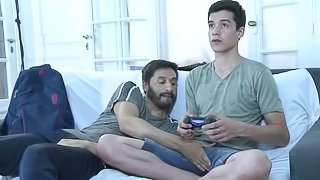 Latin Daddy Fucks Twink Joel Raw