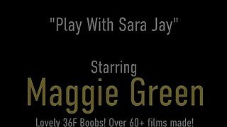 Curvy Big Boobed Hotties Maggie Green And Sara Jay Sixty-Fucking-Nine!