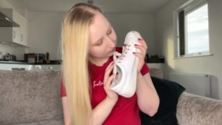 Sneaker fetish british teen pawg shoes shoejob joi