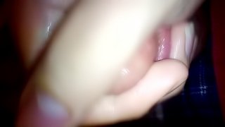 Masturbating To The Thought Of Belle Claire Sucking Two Big Cocks