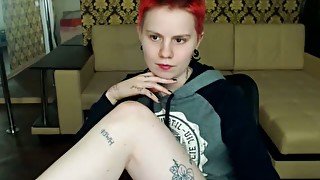 Seen this punk tattooed webcam model in a few other videos, always great