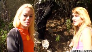 Blonde porn video featuring Katie Summers, Tara Lynn Foxx and Rebecca Blue