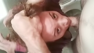 slave vala facefucked over toilet