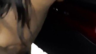 ThotWife Getting Bussed Down Outside of Party