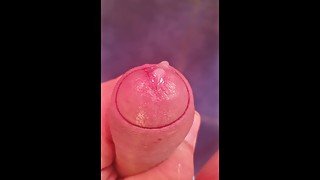 Get HORNY till dripping down precum.DO you want taste it?