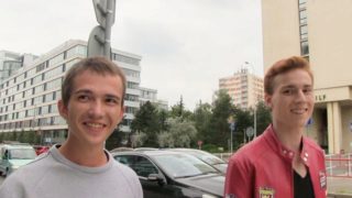 Czech teen twinks fucking around in a hot video