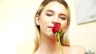 Erotic solo video of Jayden Black pleasuring her wet fuck hole