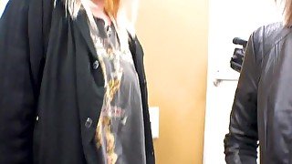 Blonde Gets Brought in for A Surprise Porn Audition, with Rimjob, Pussy Licking, Fucking and Cum Swaping