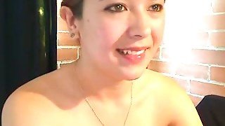 My beautiful ex Gf with short hair gets nasty when chatting on computer