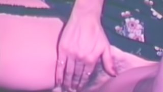 Retro sex movie with hot couple having voluptuous sex