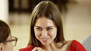 Riley Reid fucked in small ass and double penetrated