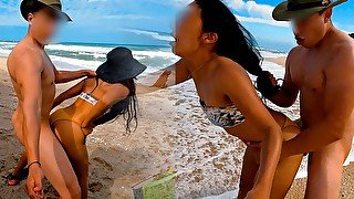 Sexo en playa nudista de mexico pareja amateur TOXICALATINA