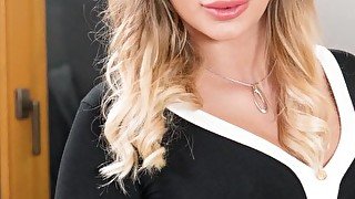 LETSDOEIT - Serbian Blonde Teen Vyvan Hill Close Up Big Cock Riding