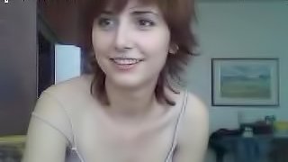 Redhead Sweetheart Plays With And Blows A Stiff Cock