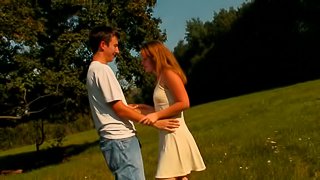 Sunset Sex With The Beautiful Blonde Teen Aneta