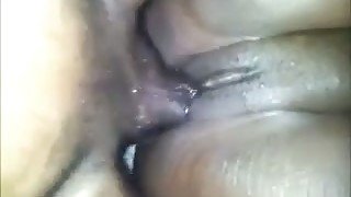 Amateur black wife of mine feels great when I fuck her wet pussy daily