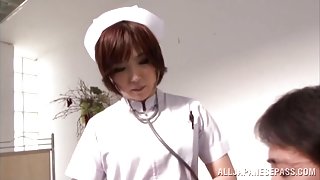 Amazing Asian milf is a wild dominating nurse