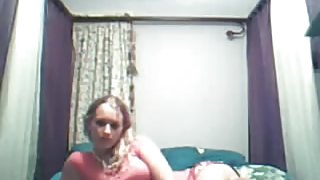 My first striptease webcam video