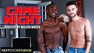 Game Night Turns To BBC Anal For 2 Ebony Hotties - NextDoorStudios