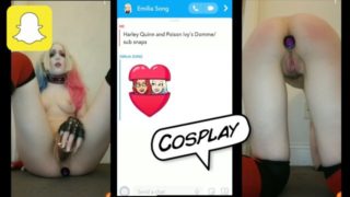Harley Quinn and Poison Ivy Domme/sub Anal Snapchat (extended preview)