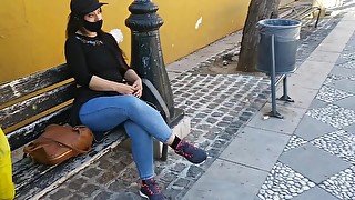 COMPILATION FLASHING TITS IN PUBLIC