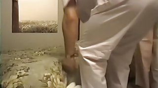 Fast cunt fingering caught in kinky voyeur massage video