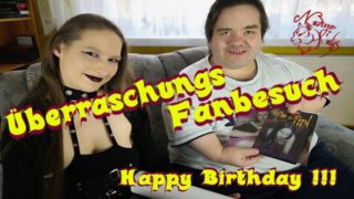 Geburtstags Spaß - Deutscher Porno Star Nadine Cays Überrascht Fan