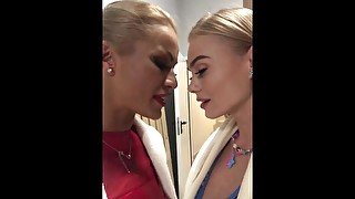 Mix video instagram teen blonde pornstar blowjob, pussy licking and fun