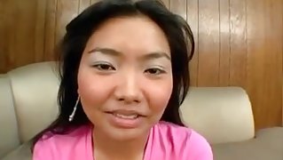 Cute Asian girl make veteran pornstar cum 2x