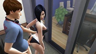 DDSims - Wife cheats on husband at Spa - Sims 4