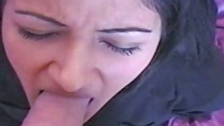 Amazing blowjob by horny and sexy Indian slutty milf