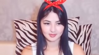 Hot Asian Webcam Girl Mini Skirt 2