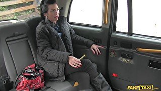 Dirty slut Gina Lynn Jameson does not have money to pay her fare