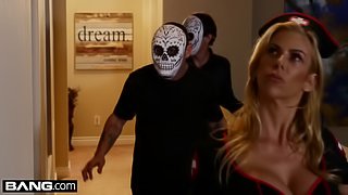 BANG Confessions - Alexis Fawx gives her Stepson a Halloween treat