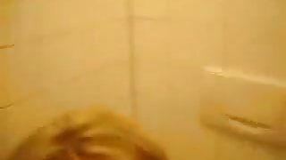 Blowjob in the toilets